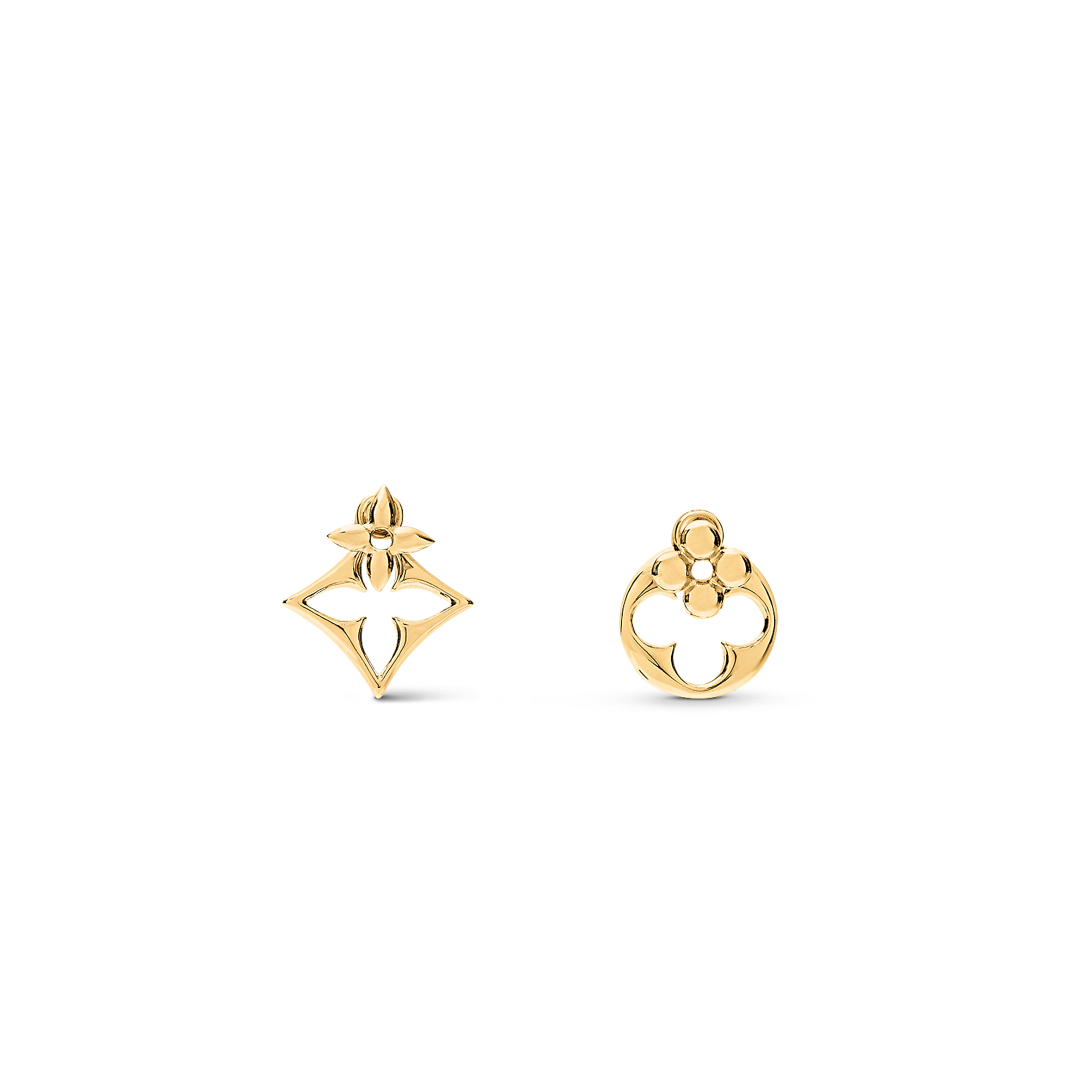 LOUIS VUITTON LV FLOWERGRAM EARRINGS M00770 LOUIS VUITTON LV FLOWERGRAM EARRINGS M00770
